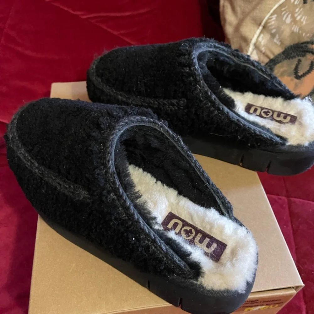 MOU  Bounce Clog Curly Sheepskin Size 39 - Picture 6 of 9